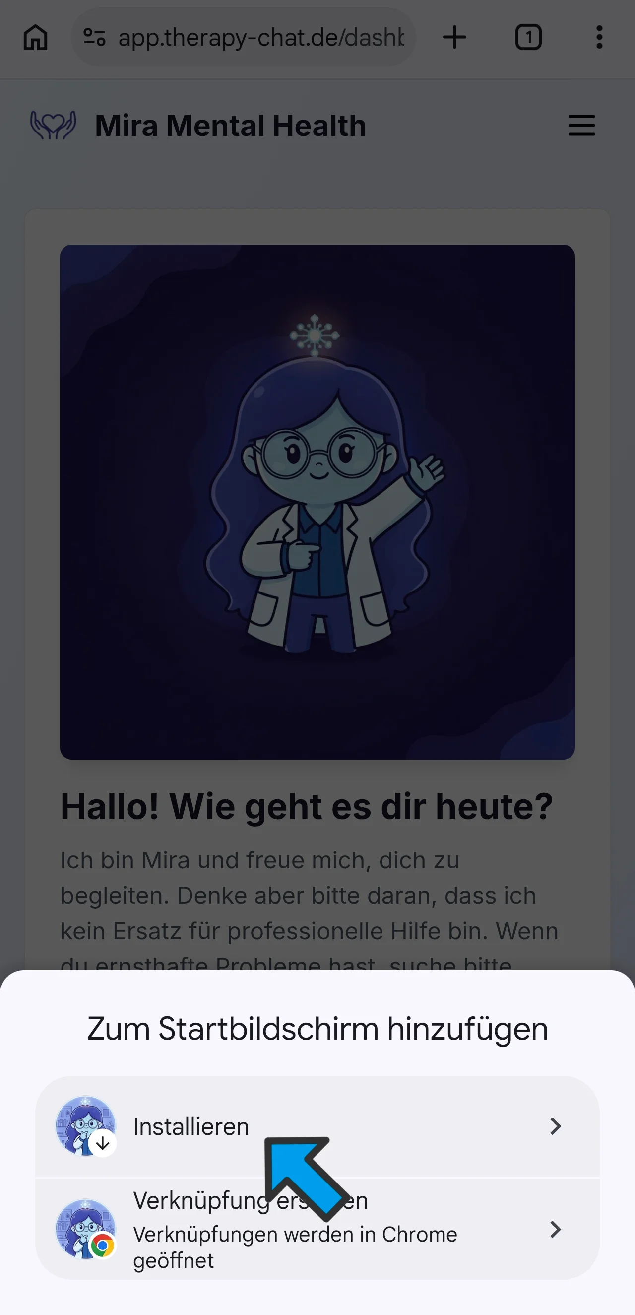 Schritt 3: Installation auf Android bestätigen